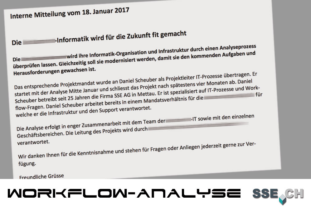 Workflow Analyse